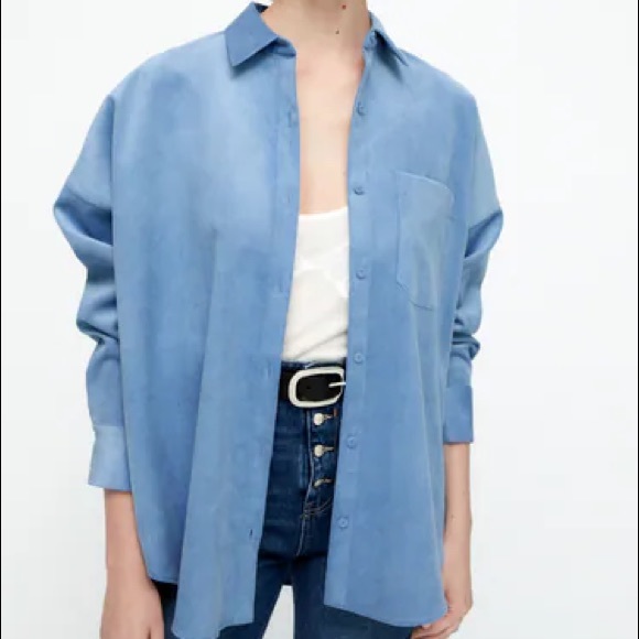 NEVER WORN ZARA BUTTON DOWN - Picture 1 of 4